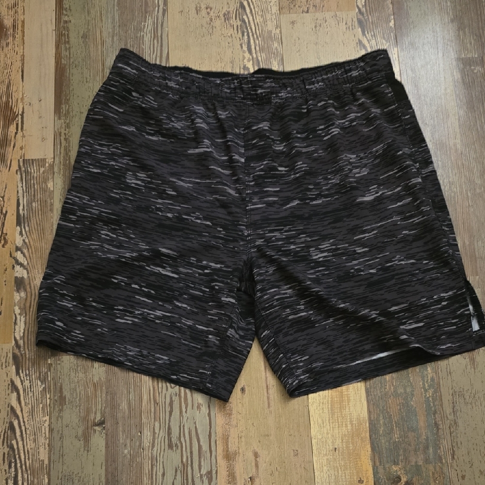 Speedo Mens Swim Trunk Knee Length Tech Volley Size US: XL‎ Black